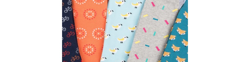 Half Cane Socks with Drawings, Original and Fun Online